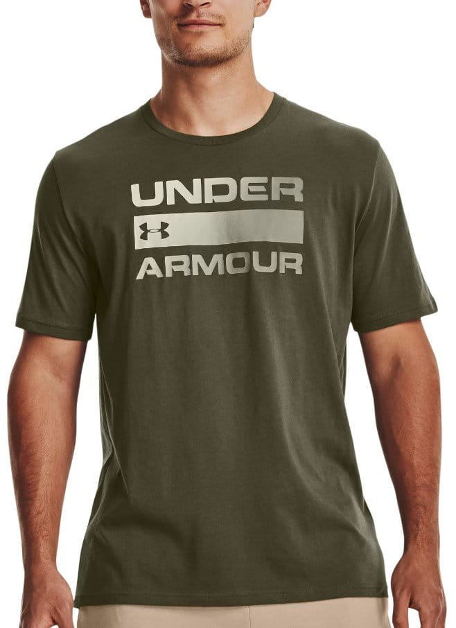 T-paita Under Armour UA TEAM ISSUE WORDMARK SS-GRN