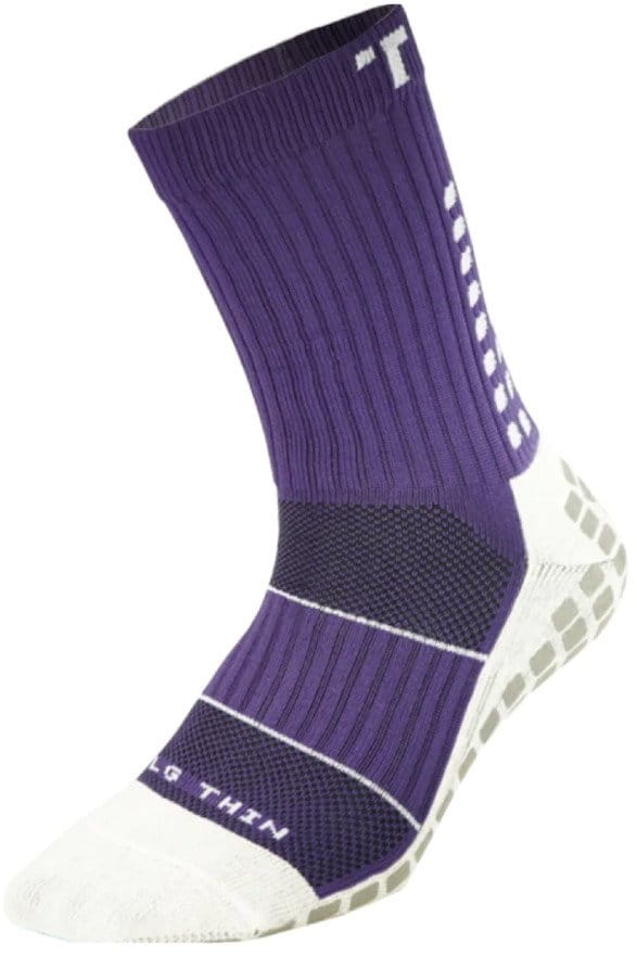 Sukat Trusox Thin 3.0 - Purple with White trademarks