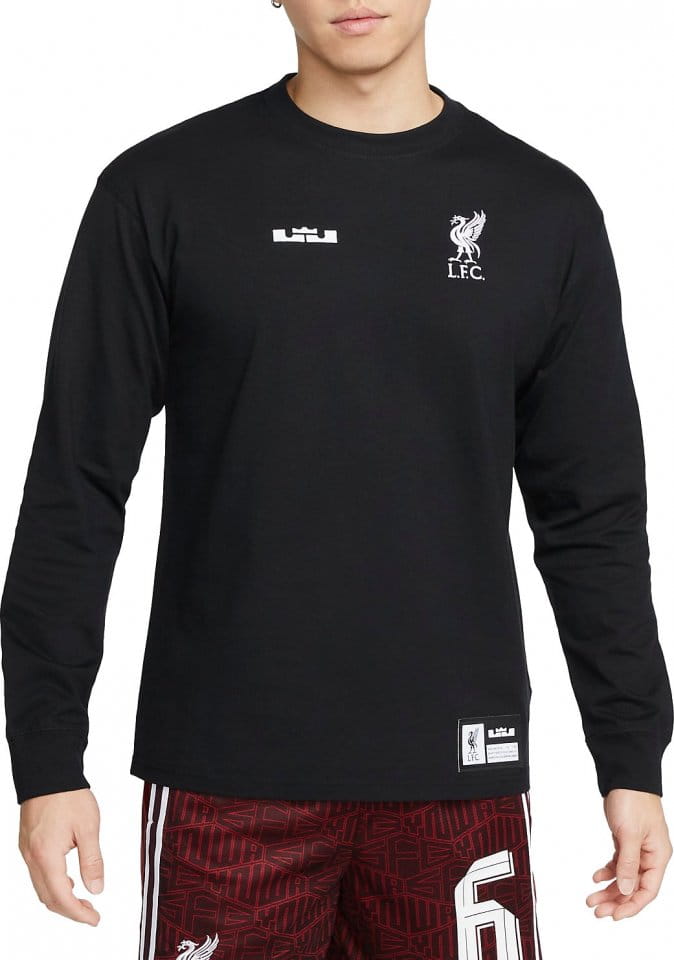Pitkähihainen t-paita Nike LFC M NK LS LBJ MAX90 TEE